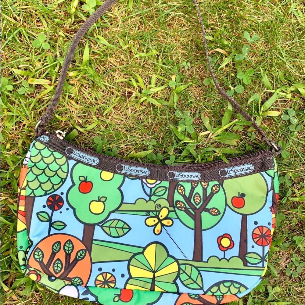 Cute Lesportsac mini purse new trees